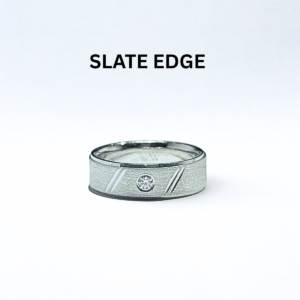 Slate Edge Ring Side Profile