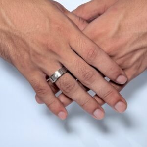 Frost Mark Men’s Ring Front View