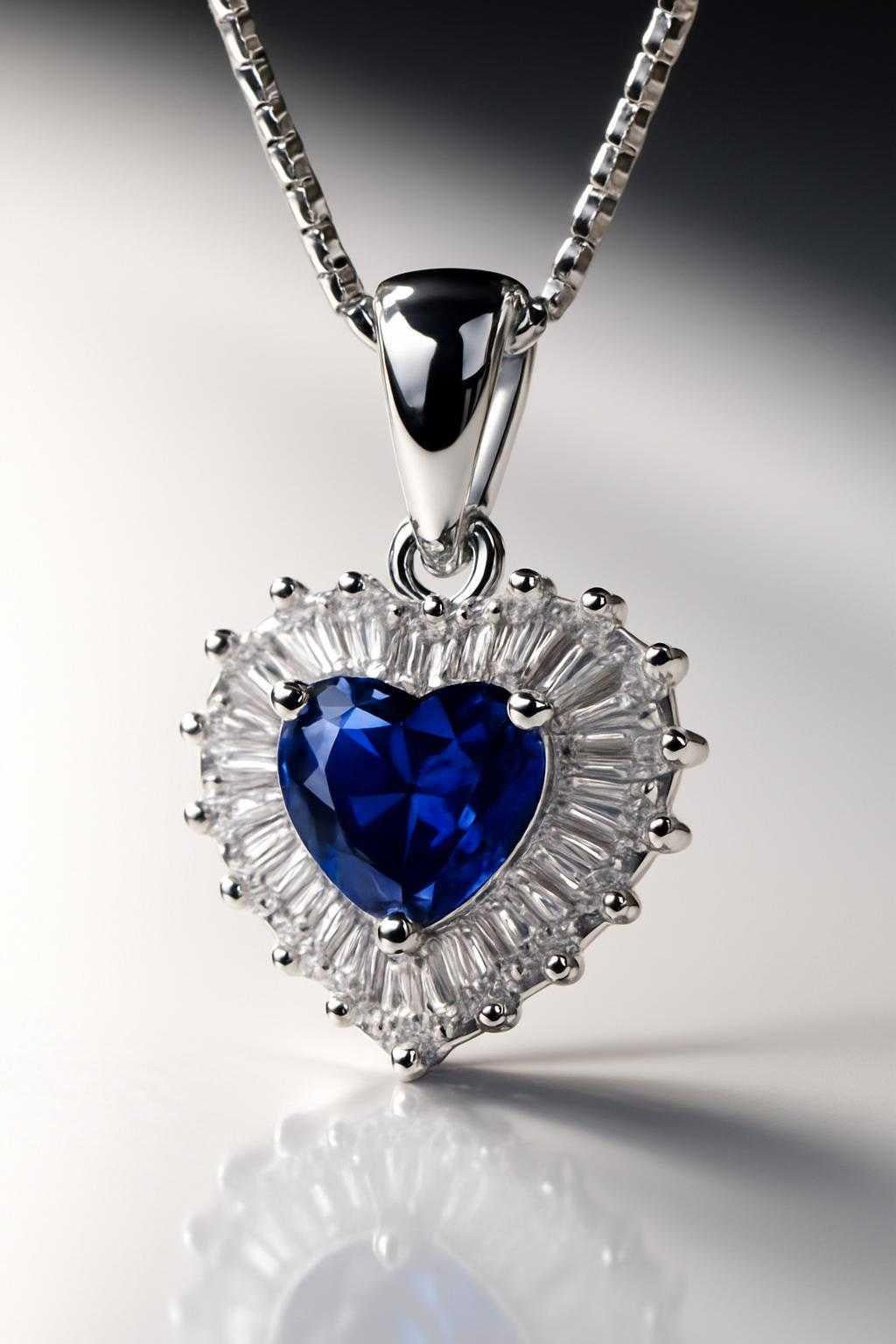 Side view highlighting heart-shaped design