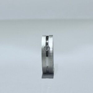 Wolf Sign Ring Worn on Hand